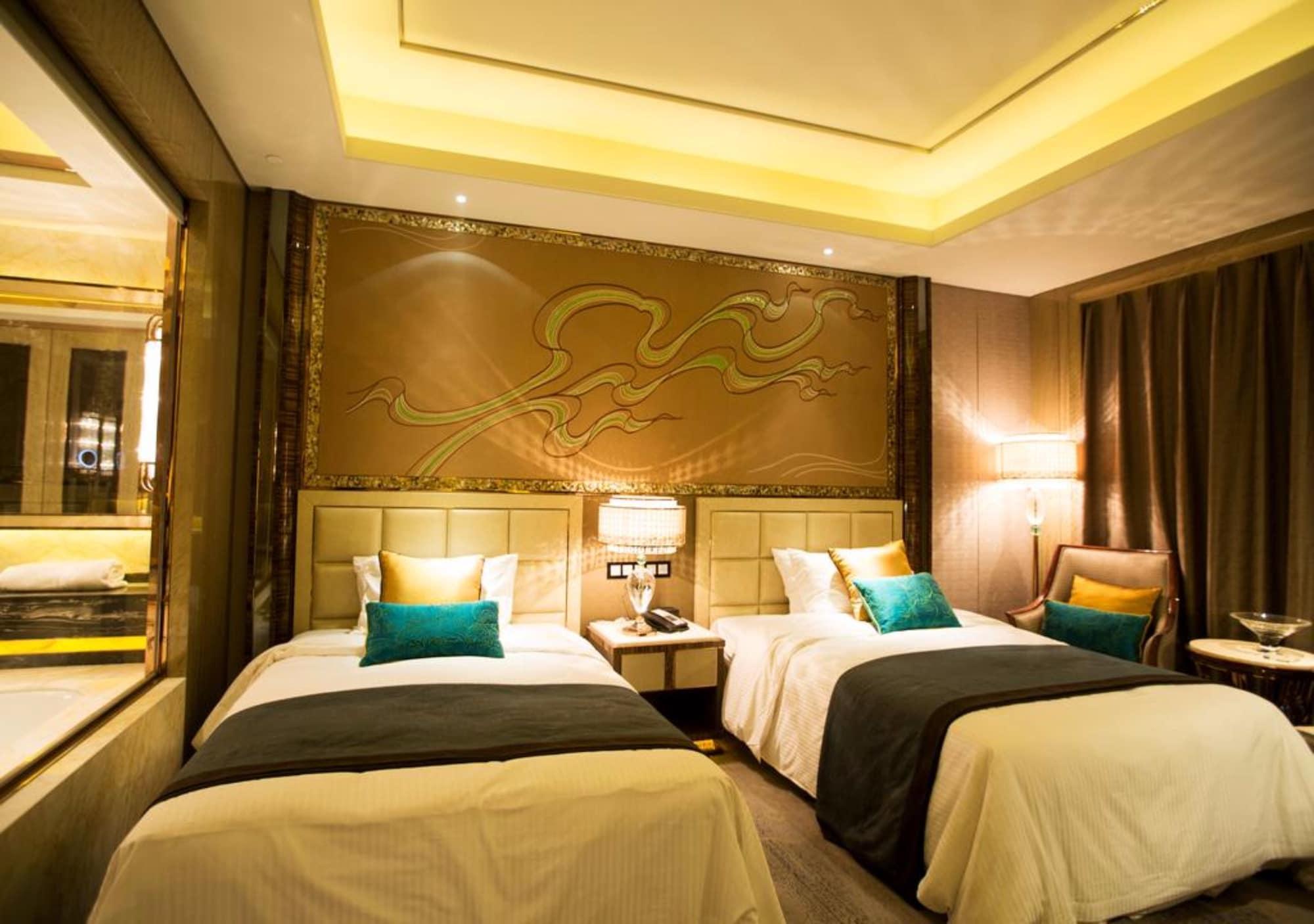 Wanda Vista Lanzhou Hotel Exterior foto