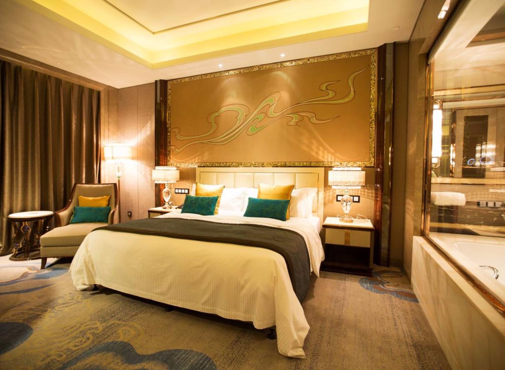 Wanda Vista Lanzhou Hotel Exterior foto