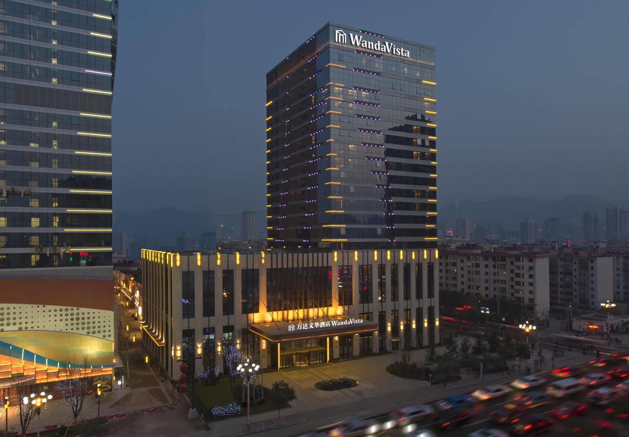 Wanda Vista Lanzhou Hotel Exterior foto